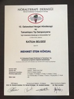 12.Geleneksel Herget Nöralterapi ve Tamamlayıcı Tıp Sempozyumu (Huneke’ye göre bilimsel nöralterapi ve Regulasyon Derneği)